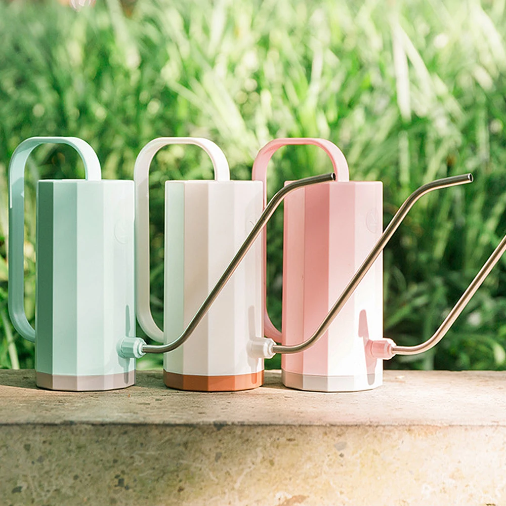 

1200ML Watering Can For Flowers Garden Long Mouth Plant Sprinkler Watering Pot Bottle Kettle Stainless Steel Gardening Accessory
