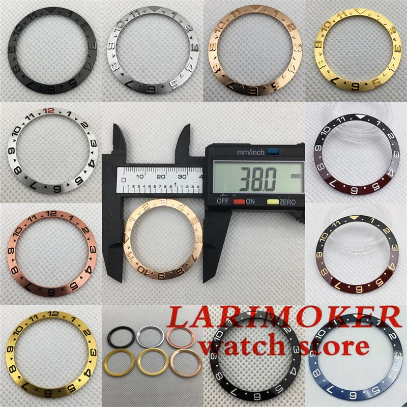 38 мм Керамическая рамка вставка для 40 автоматический мужской чехол часов Submariner