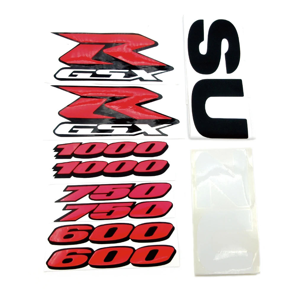 

3D Logo Motorcycle Sticker Badge Fairing Decals Emblem For Suzuki GSX-R GSXR600 GSXR750 GSXR1000 K1 K2 K3 K4 K5 K6 K7 K8 K9 K10