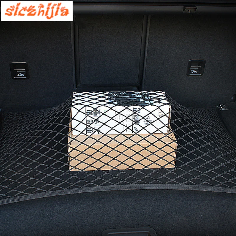 Автомобильный багажник нейлоновая эластичная сетка карманное хранилище для Nissan