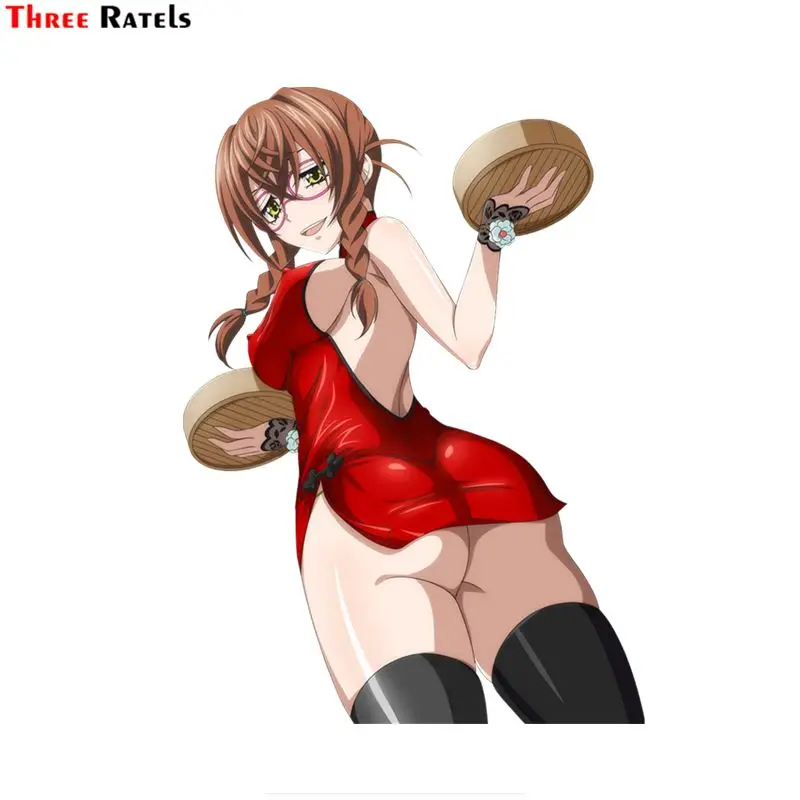 Наклейка на автомобиль Three Ratels FC565 aika kiriyuu аниме сексуальная девушка постер