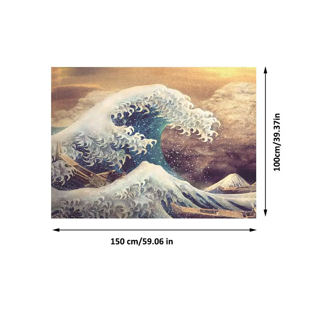 С психоделической мандалой гобелен хлопок геометрический узор с цветком лотоса