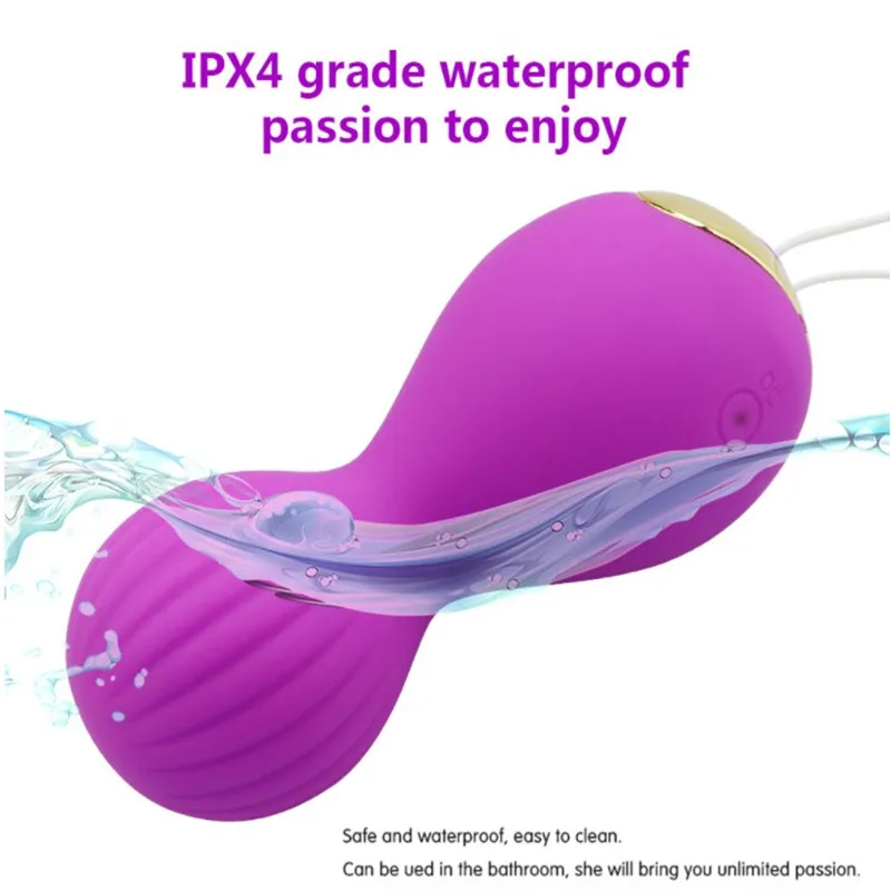 Силиконовое 10-скоростное вибрирующее яйцо удаленный вибратор вагинальные