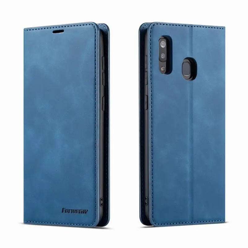 Чехол для samsung Galaxy A20 E чехол на samsung A20 E роскошный простой кожаный чехол для samsung A20E Флип кошелек книжная полка