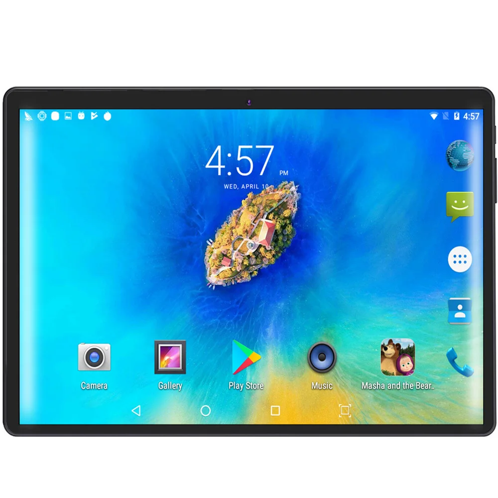 10,1 дюймов, Android 7,0,, 3G, телефон, вызов, sim-карта, четыре ядра, CE, бренд, WiFi, FM, планшетный ПК, 4 ГБ/64 ГБ, Anroid 7,0, планшетный ПК