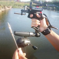 outdoor powerful fishing laser slingshot high professional slingshot professional fast bow outdoor special for hunting catapult