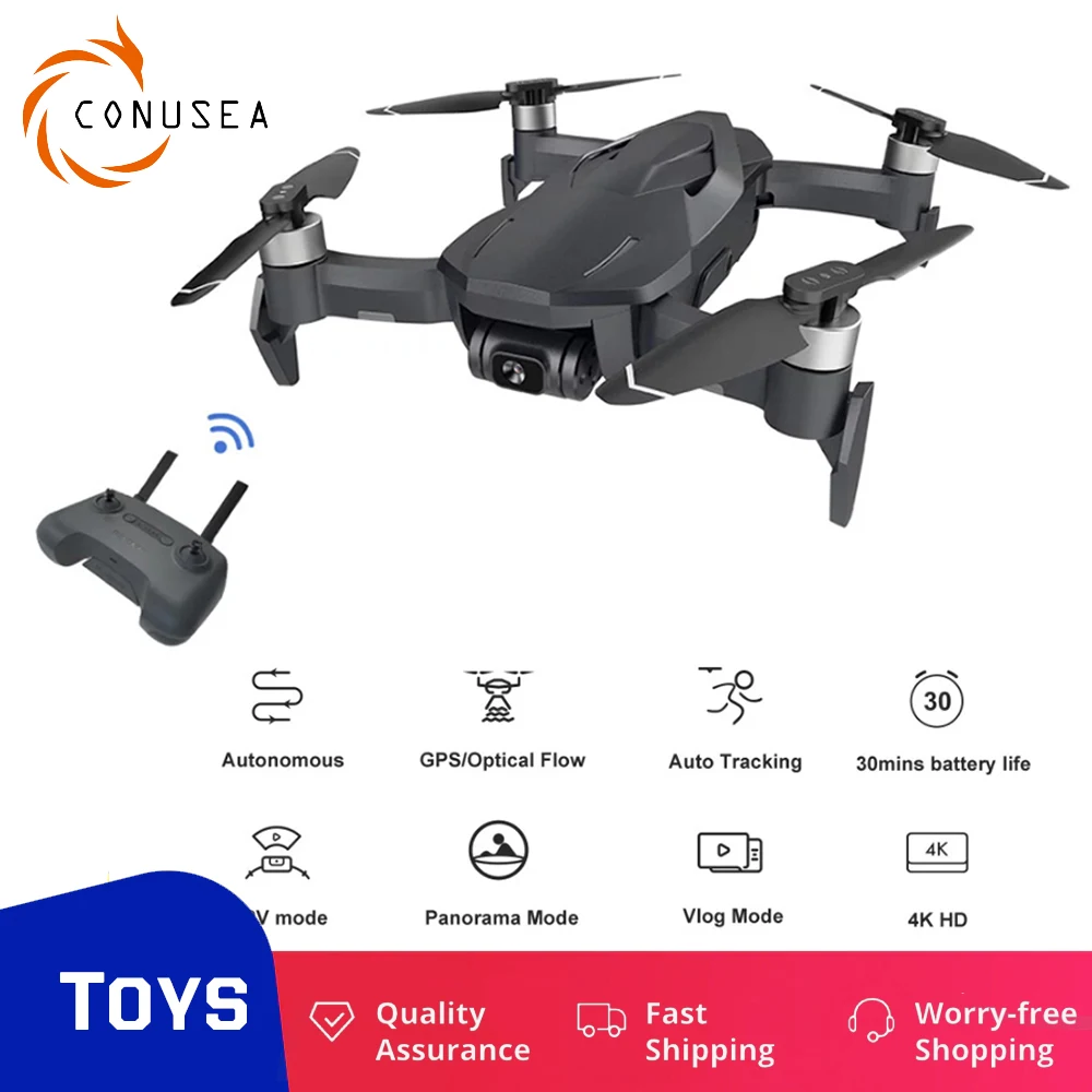 

DIVA Drone 4k GPS Professional Quadcopter with camera Dron 5G WIFI FPV quadrocopter helicopter 30mins 2km Support SD card drones