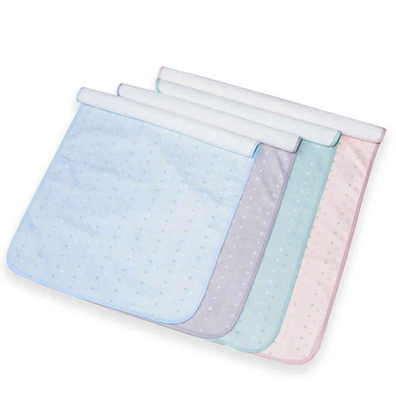 

50*70cm Cotton Baby Changing Mat 3 Layers Breathable Diaper Waterproof Pad For Infants Newborn Mattress Baby Changing Mat