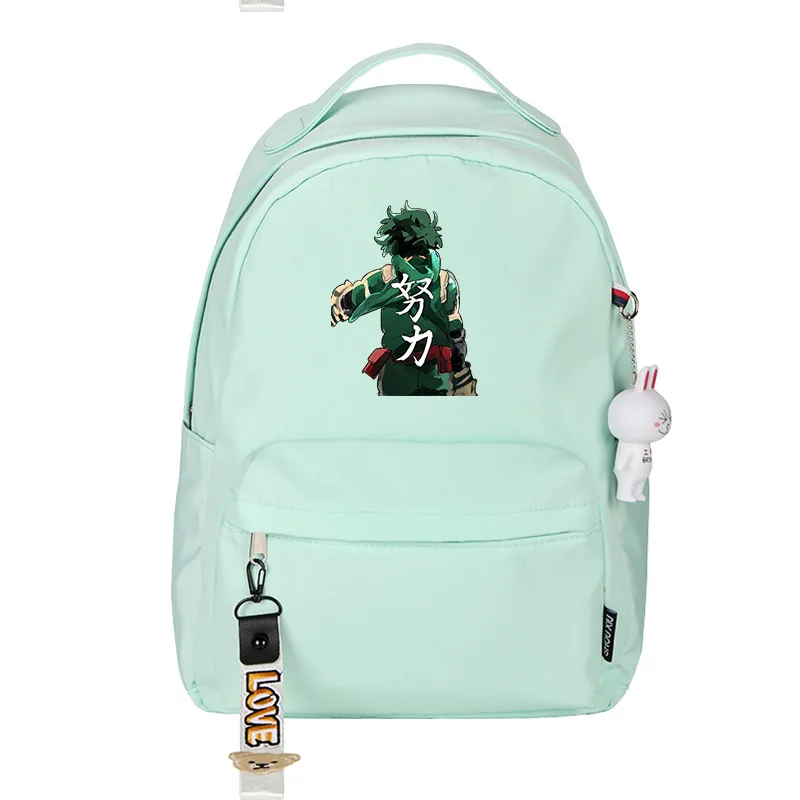 Школьные ранцы с аниме Моя геройская Академия водонепроницаемый рюкзак для книг