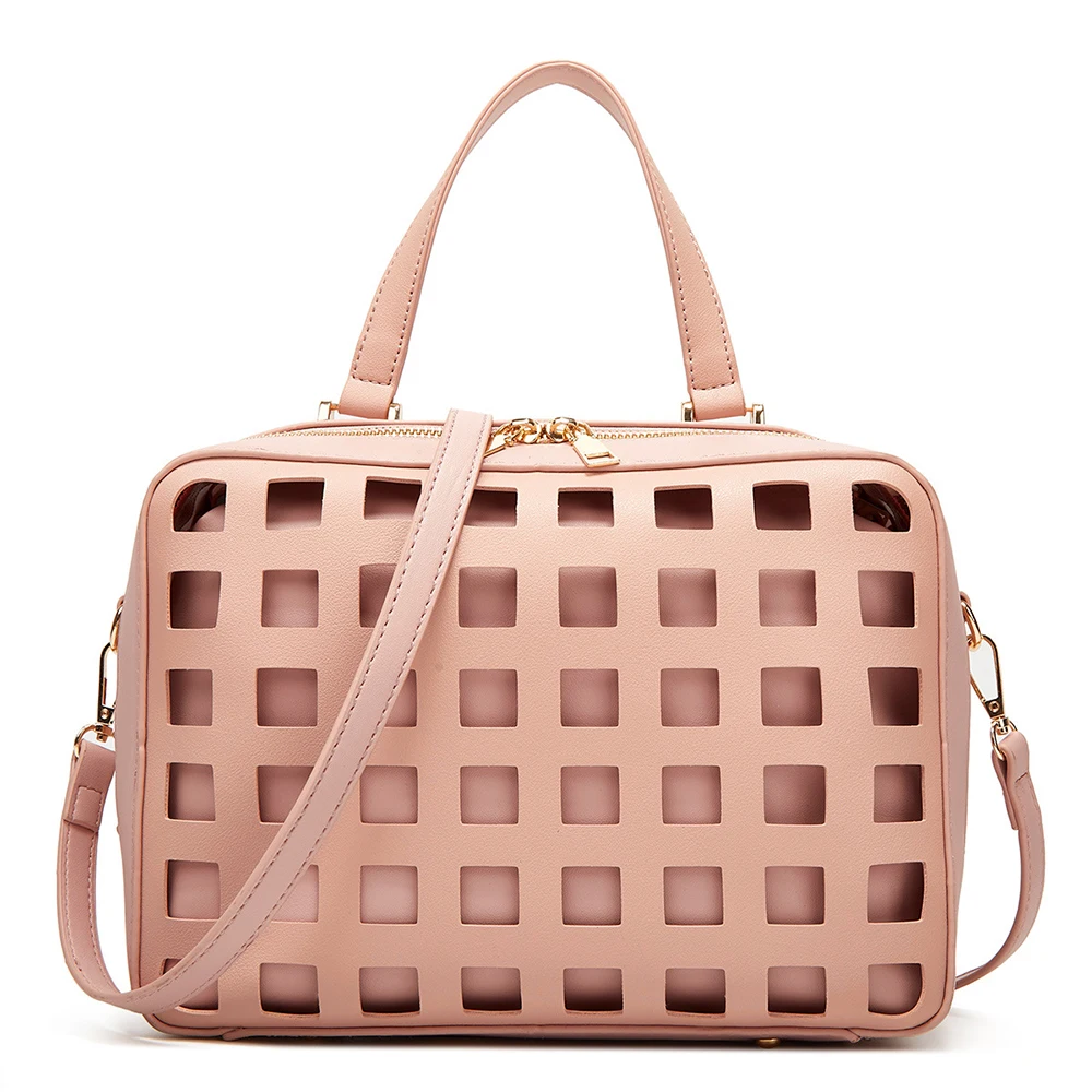 

Woman Crossbody Bags Female Hollow Out Shoulder Flap Casual Waterproof Trval Handbags High Quality Square Bag Dropping Shipping