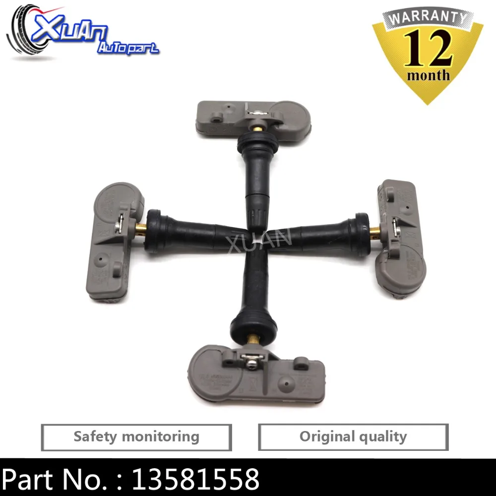 XUAN датчик давления в шинах TPMS 13581558 для Chevrolet Avalanche Aveo Aveo5 Captiva Sport Cobalt 315 МГц 2007-2013