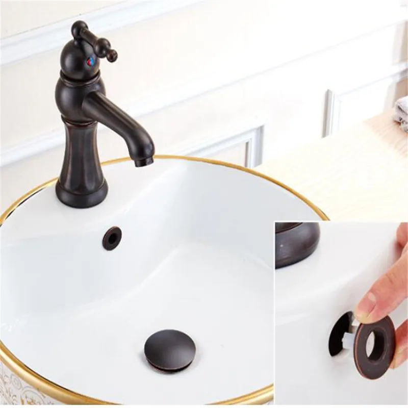 Креативные детали для ванной комнаты, переливная Крышка для раковины, латунное кольцо на 6 футов, изделие для ванной комнаты, аккуратная Зам...