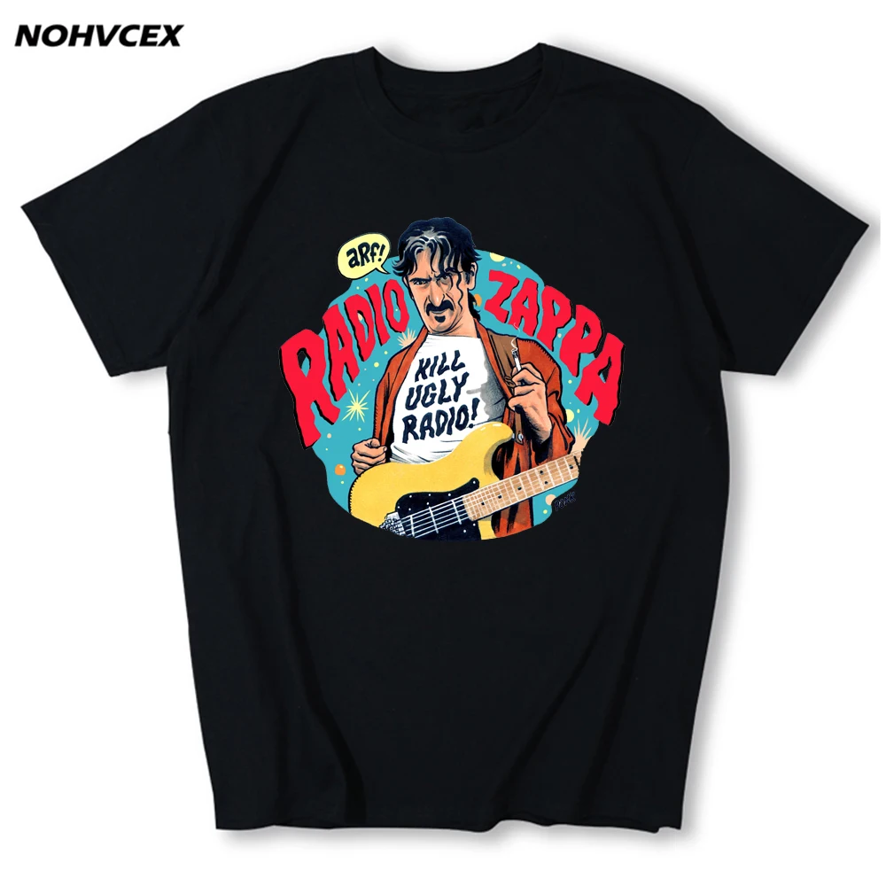 

Frank Zappa Vintage Artist Worn Look Music Funny Crew Neck Short-Sleeve T-Shirt