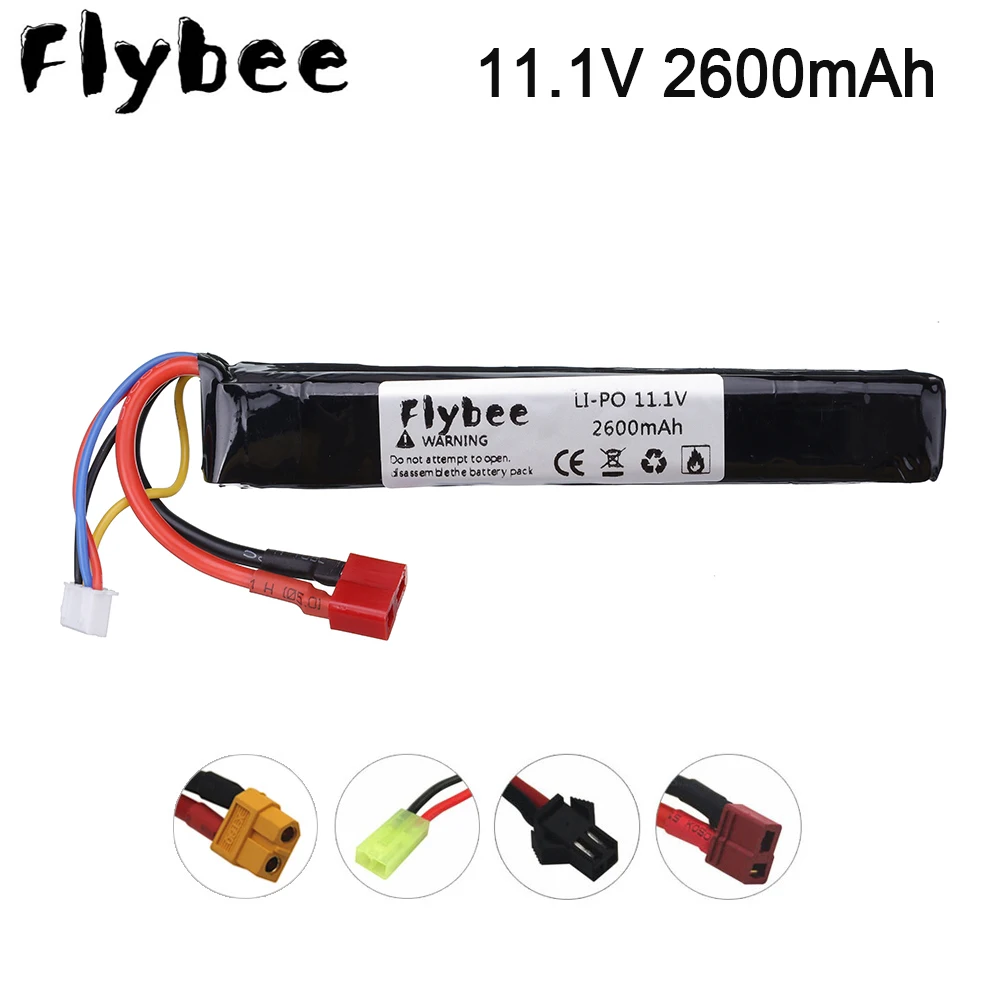 

Аккумулятор для пистолета, 11,1 В, 3S, 11,1 В, 2600 мА · ч