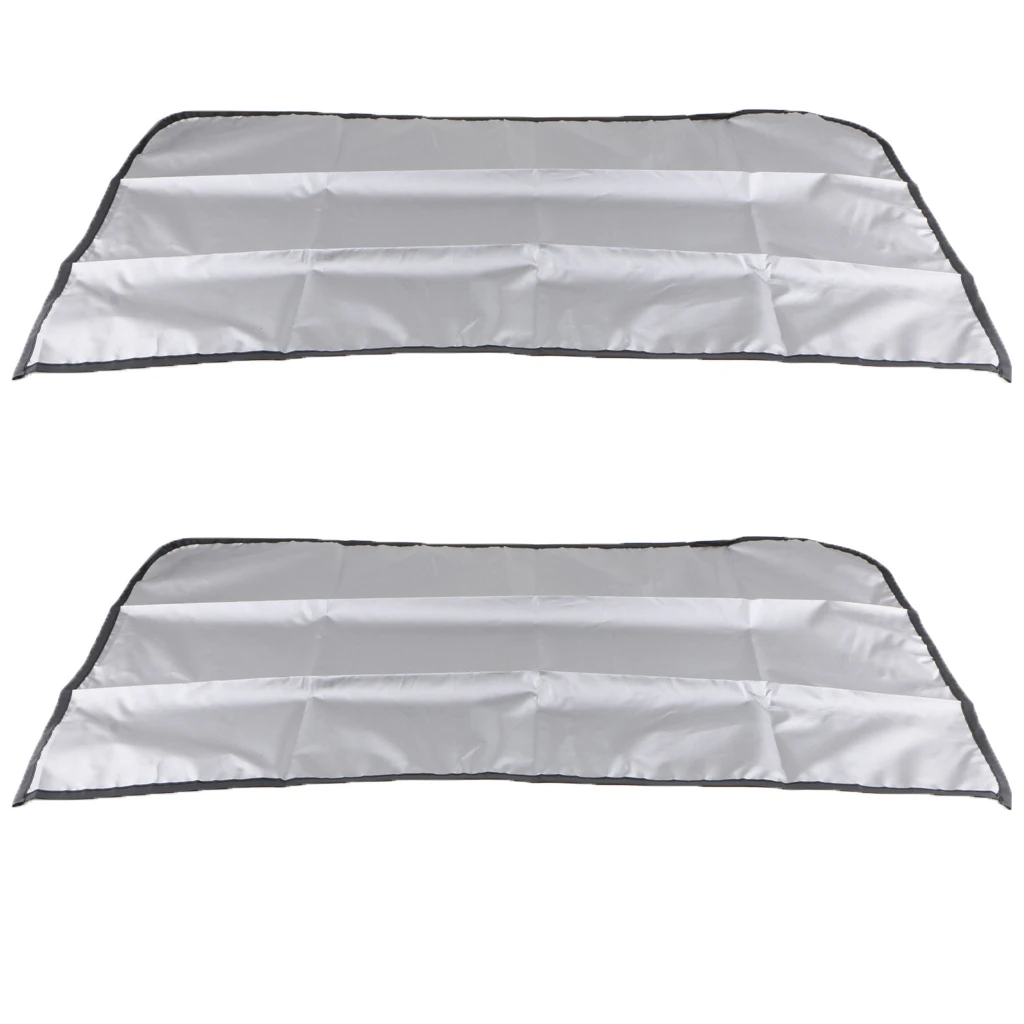 

2pcs Magnetic Sunshade Cover Windshield Sunshade Protector Car Window Sun Shade Summer Sunshield Car Front Windscreen Cover