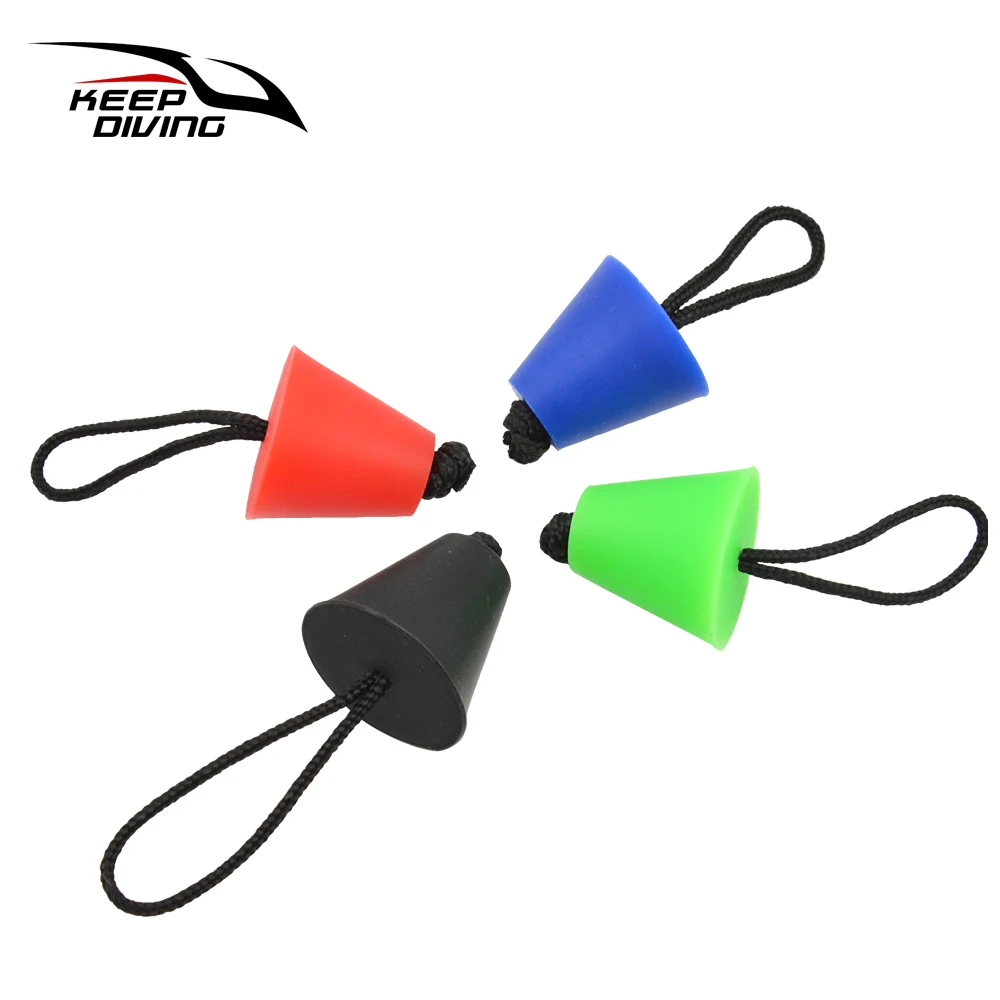 

4-piece set of universal silicone kayak seat stopper, used as a drainage hole stopper accessory for inflatable kayaks and kayaks