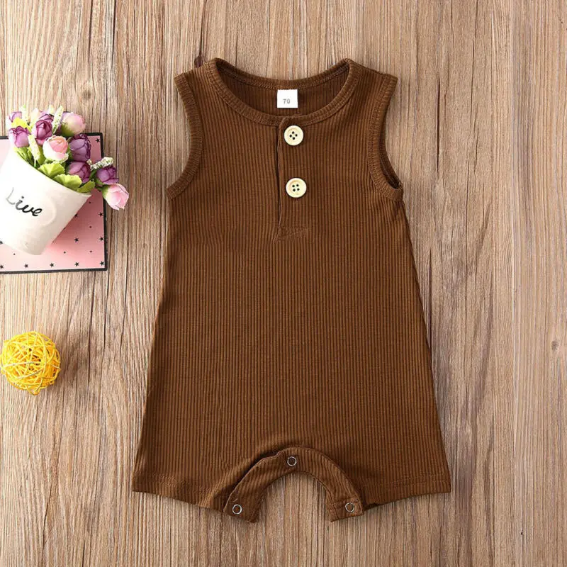 

Summer Newborn Infant Baby Girls Boy Clothes Romper Outfits Jumpsuit