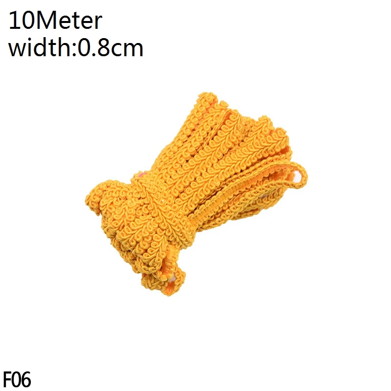 F06-10m light orange 1/3/10 ярдов ручной работы с кружевной отделкой в стиле пэчворк Материал белого и розового цветов с кружевными вставками, с узором в сердечко, лента для самодельного украшения одежды швейная фурнитура - Цвет: F06-10m light orange