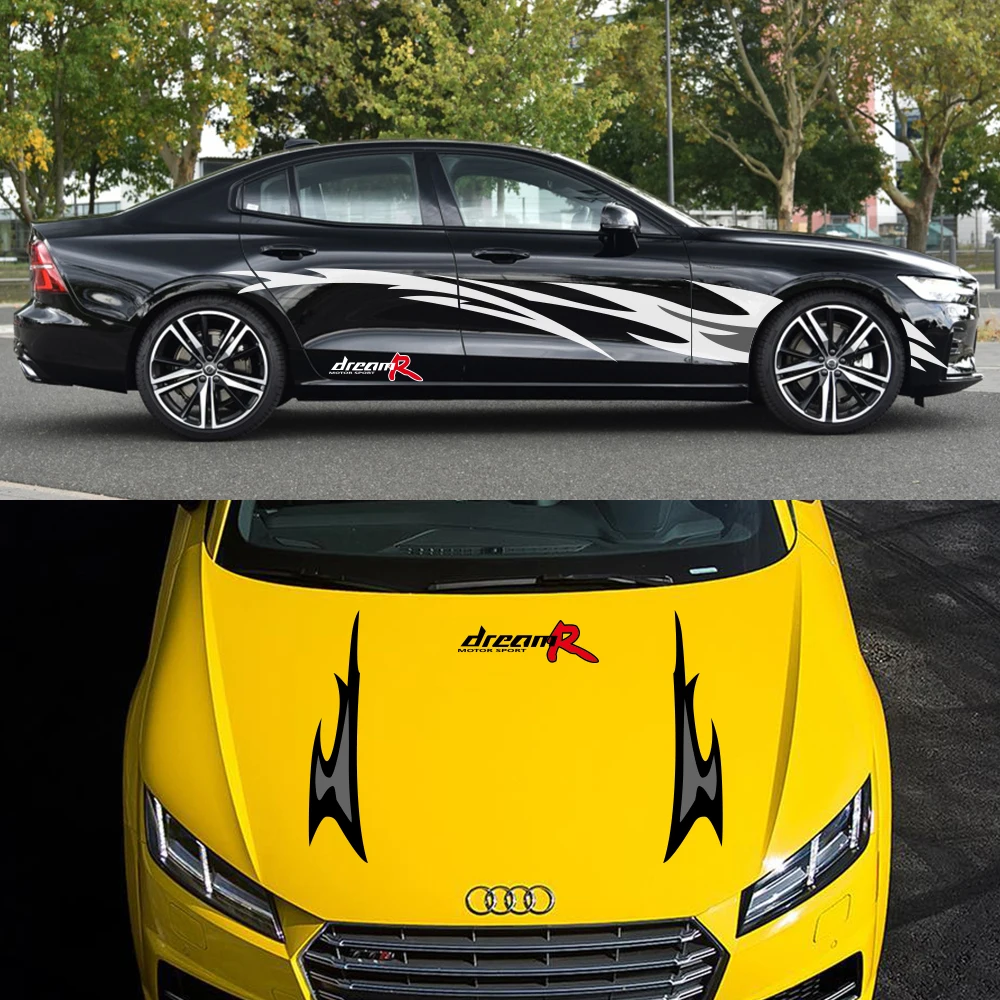 Автомобильные наклейки для Toyota Corolla Ford focus 2 3 Vw Golf Polo Rio Mazda Cruze автомобильные