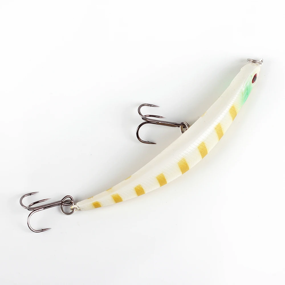 Bent Minnow Hard Bait 86mm 7g 106mm 10.3g Floating Depth 0.5m 0.8mDying Minnow Lure Wobbler Bass Pike