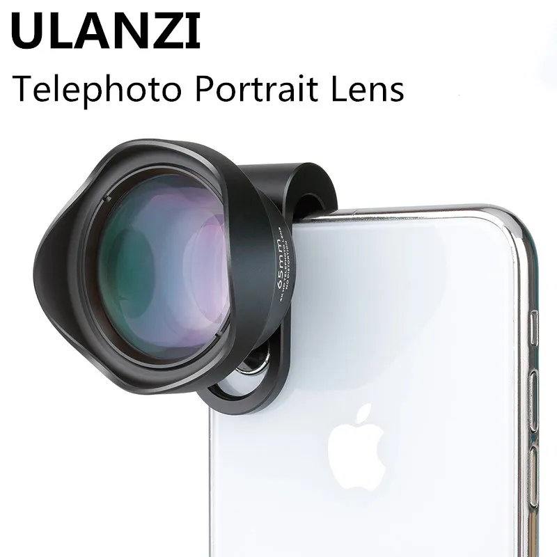 ULANZI 65 мм HD телефото портретный телефон объектив камеры с 17 зажимом для iPhone Samsang