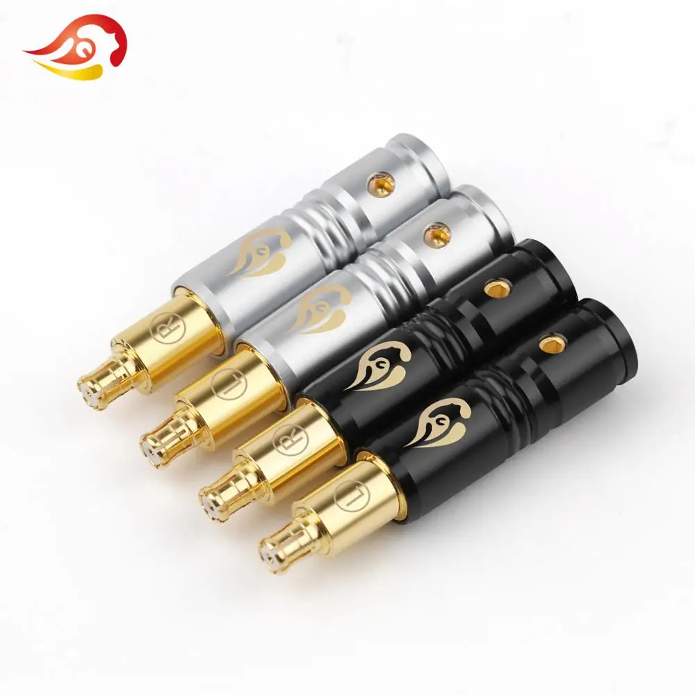 Разъем для наушников QYFANG 1 пара бериллиевый медный разъем A2DC корпус из