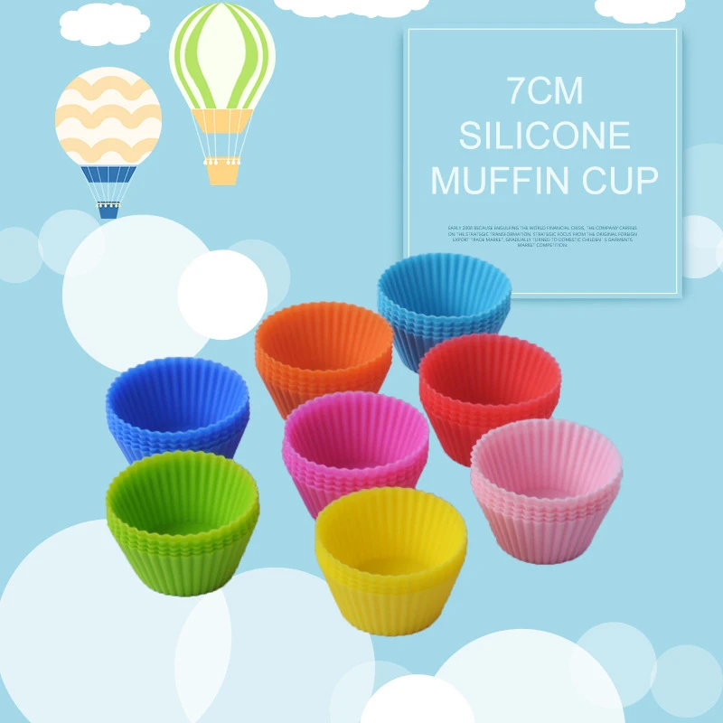 Круглая силиконовая форма для пирога мини-форма кексов аксессуары кухонной