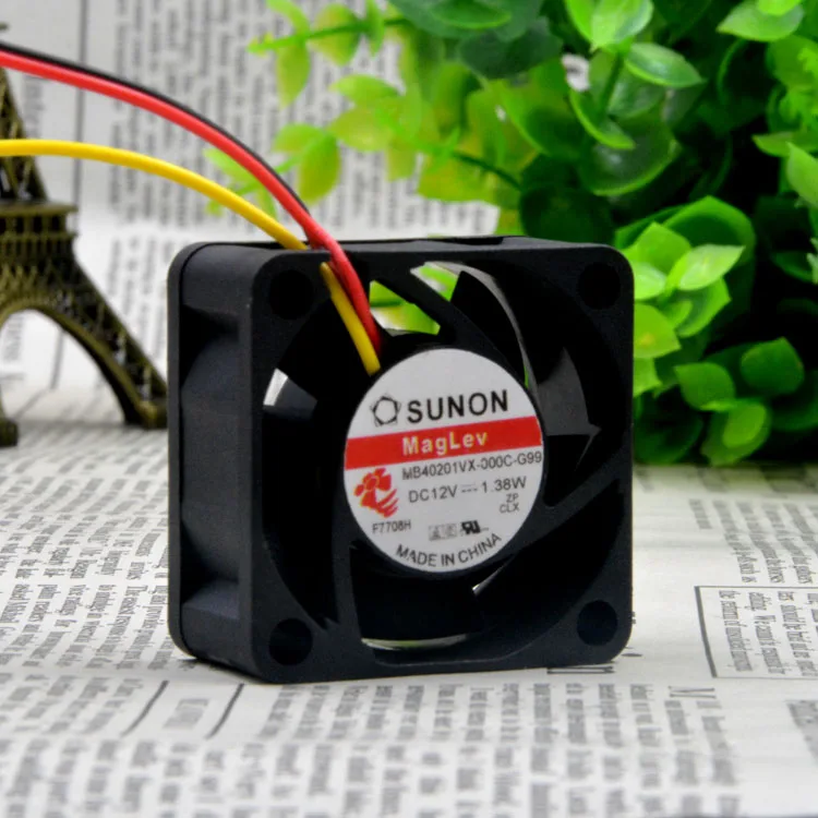 SUNON MB40201VX-000C-G99 4020 12V 1 38 W 4CM Micro охлаждающий вентилятор