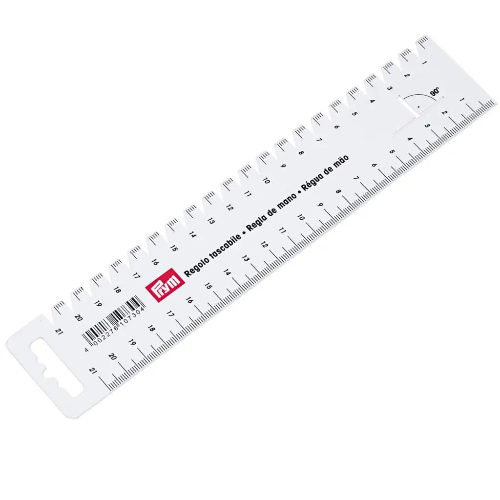 Ручной Калибр Мини Prym 10 см белый 610730/610731 резак линейка ручной массы | Дом и сад