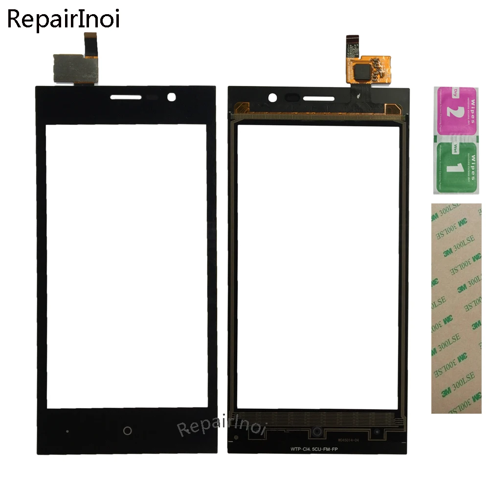 

10pcs Touch Screen Glass Panel For DEXP Ixion M245 Touch Sensor Digitizer Touchscreen Front Glass 3M Glue