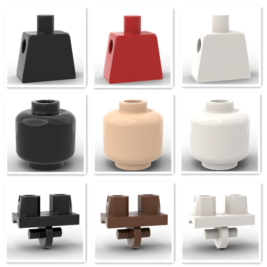 10 шт., Детский конструктор «городские фигурки»