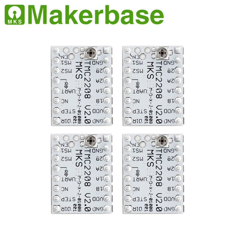 Драйвер шагового двигателя Makerbase MKS TMC2208 запасные части для 3D-принтера сверхтихий