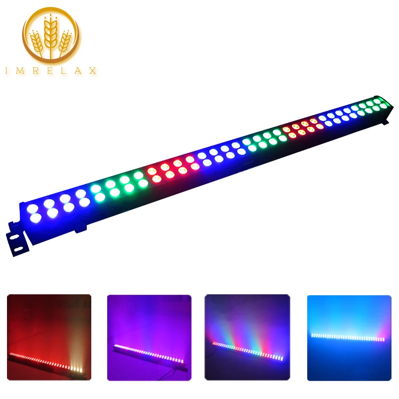 IM WL6403 RGB 3in1 СВЕТОДИОДНЫЙ бар вечерние светильник под углом 45 градусов Цвет Mixied DMX