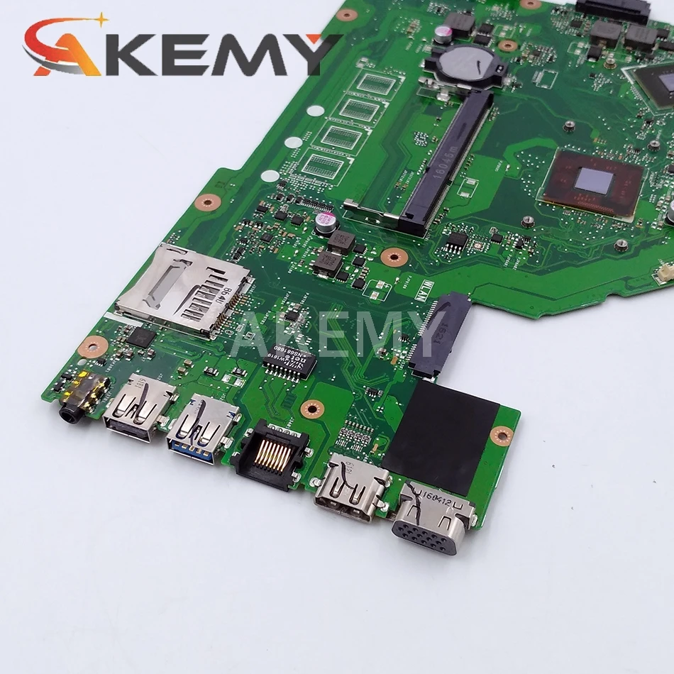 

X550MJ motherboard N3540CPU GPU 1G For ASUS X550MJ Laptop motherboard X550M X550MD X552M Notebook mainboard 100% fully tested