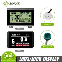 electric bicycle intelligent kt lcd3kt lcd8 display 24364872v e bike with usb plug control panel smwaterproof accessories
