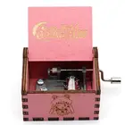 Старинная резьба по дереву, королева, Парк Юрского периода, волшебная музыкальная шкатулка воина для девочек, Музыкальная шкатулка с ручным приводом, подарок на день рождения и Рождество, гроб De