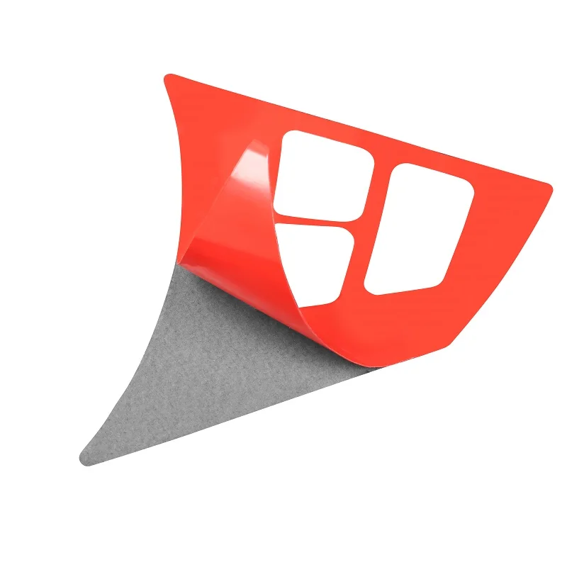 Наклейки из углеродного волокна 3 шт. кнопки на руль переключатель рамка