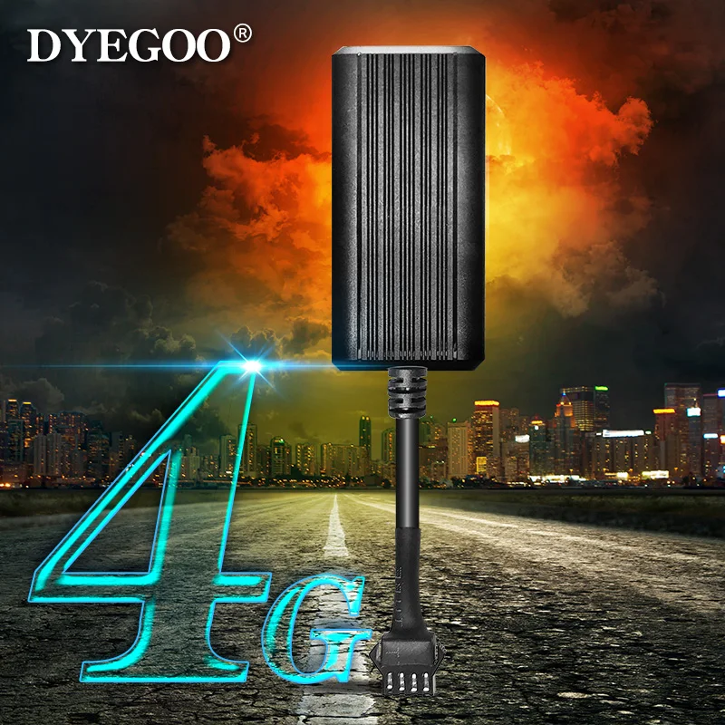 

DYEGOO GT08 4G VEHICLE CAR MOTORCYCLE GPS TRACKER FREE APP BURGLAR ALARM