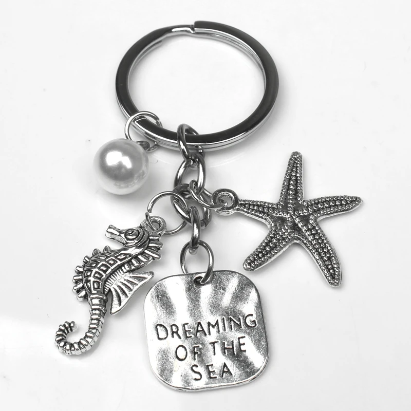 1 шт. винтажный брелок для ключей с жемчугом|Брелоки| |