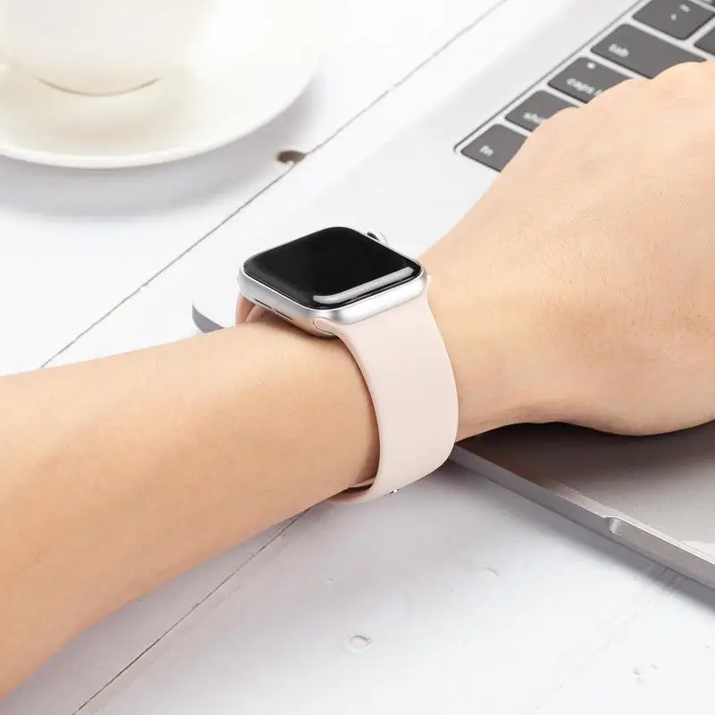 12 Ремешок для Apple Watch 38 мм 40 мм 42 мм 44 мм силиконовый ремешок IWatch Замена для Apple Watch серии 4,3, 2 38 мм 44 мм 81009 - Цвет ремешка: 12