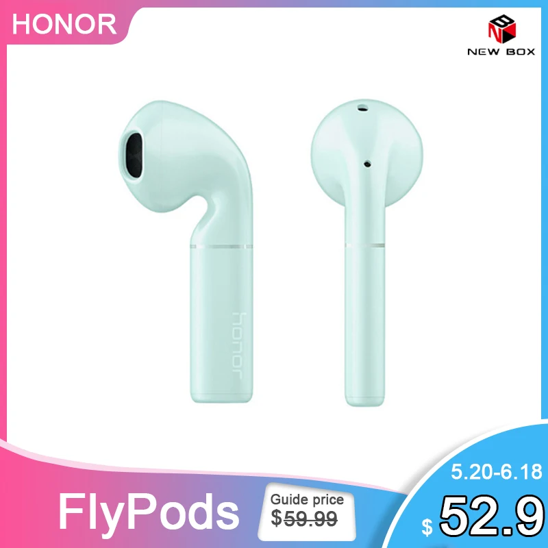 Беспроводные наушники huawei Honor Flypods Lite TWS Hi Fi Bluetooth Freebuds водонепроницаемые IP54