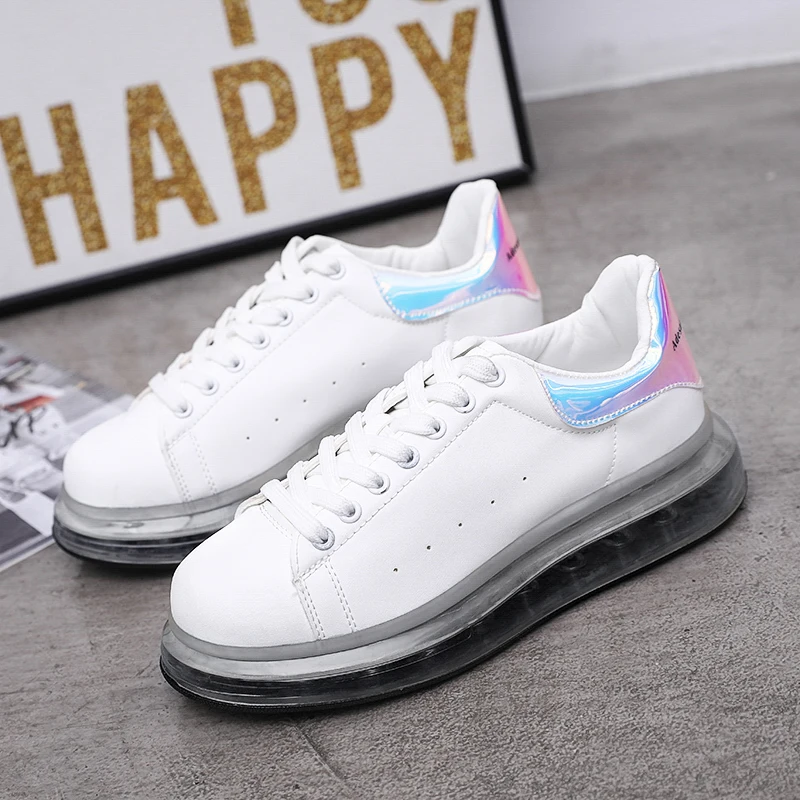 

Women shoes canvas shoes fashion breathable women vulcanized shoes women casual air cushion shoes lace-up women's low-top shoes