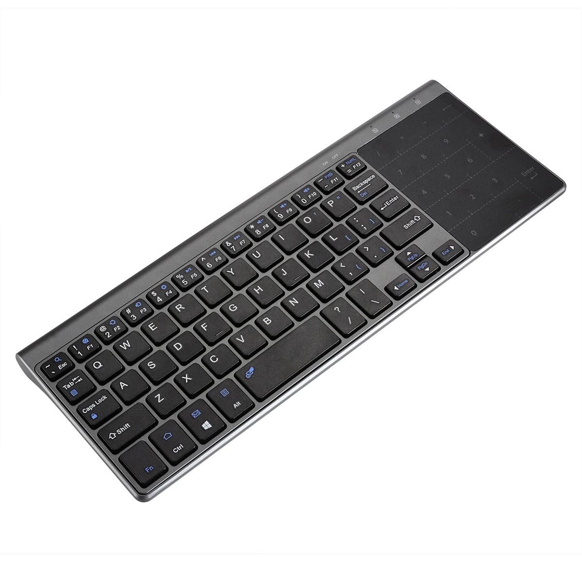 

Mayitr 1PC Computer PC Wireless Touch Keyboard Remote Keypad With Touchpad For Smart TVs YR External Connecting Device