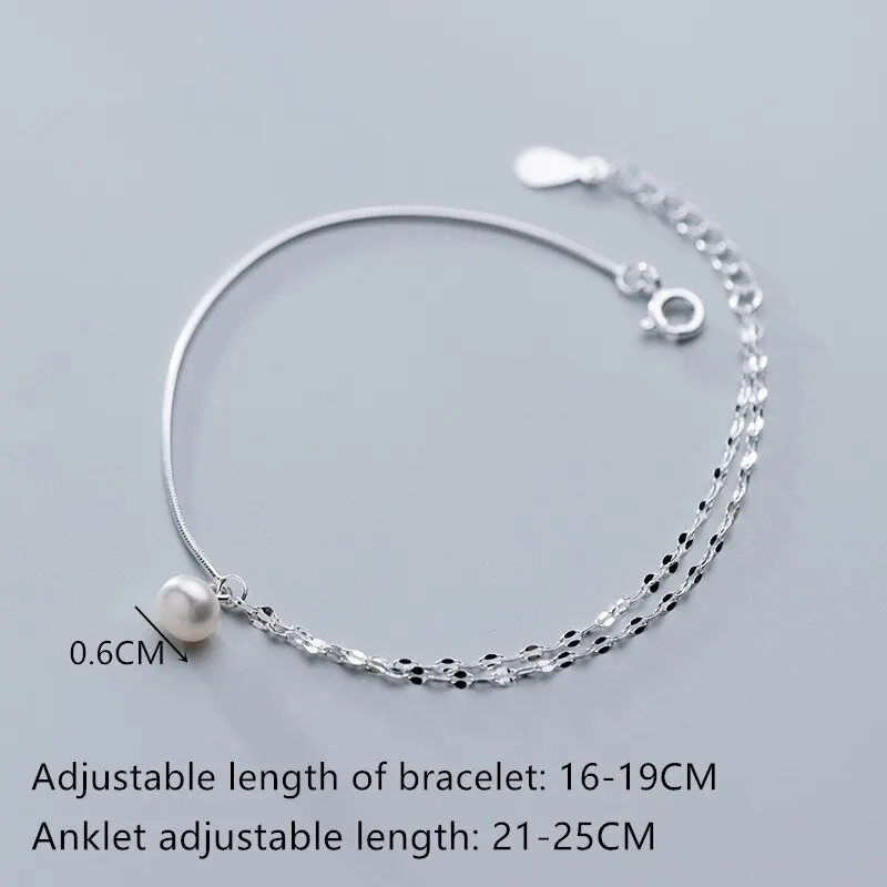 

A00352 Jazaz Trend Snake Bone Chain Multilayer Pave Black CZ Charm Bracelet for Women Genuine 925 Sterling Silver Jewelry