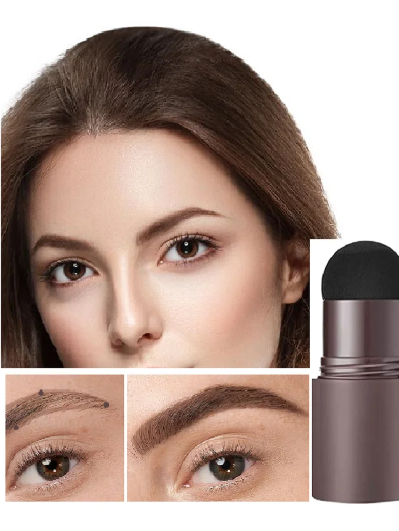 Трафарет для контура бровей 6 цвета водостойкий 10 шт. | Красота и здоровье