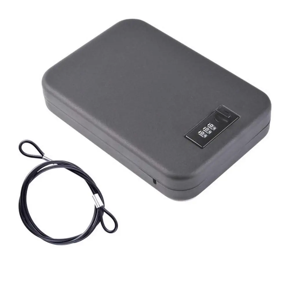 

Mini Password Box Personal Belongings Storage Anti-theft Box Wave Wheel Password Safe Plating Steel Plate Valuables Stash Boxs