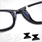 3 парыЛот мягкие Нескользящие силиконовые носоупоры для зеркальных солнцезащитных очков, носоупоры