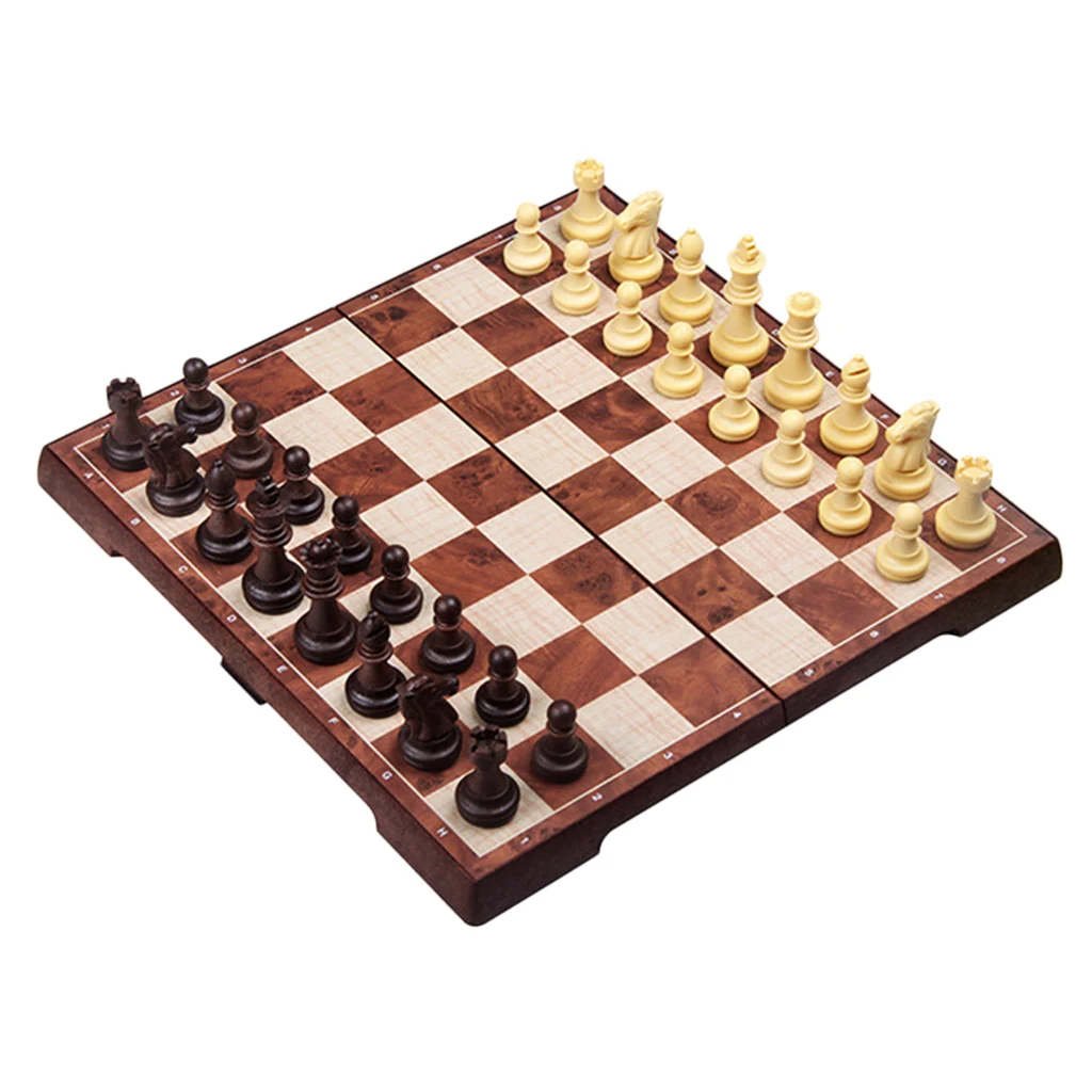 

Магнитный дорожный Шахматный набор со складной шахматной доской, развивающие игрушки, развивающая игра мозга