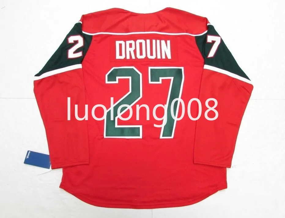 

HALIFAX MOOSEHEADS Nico hischier NATHAN MacKINNON Hockey Jersey Embroidery Stitched Customize any number and name Jerseys