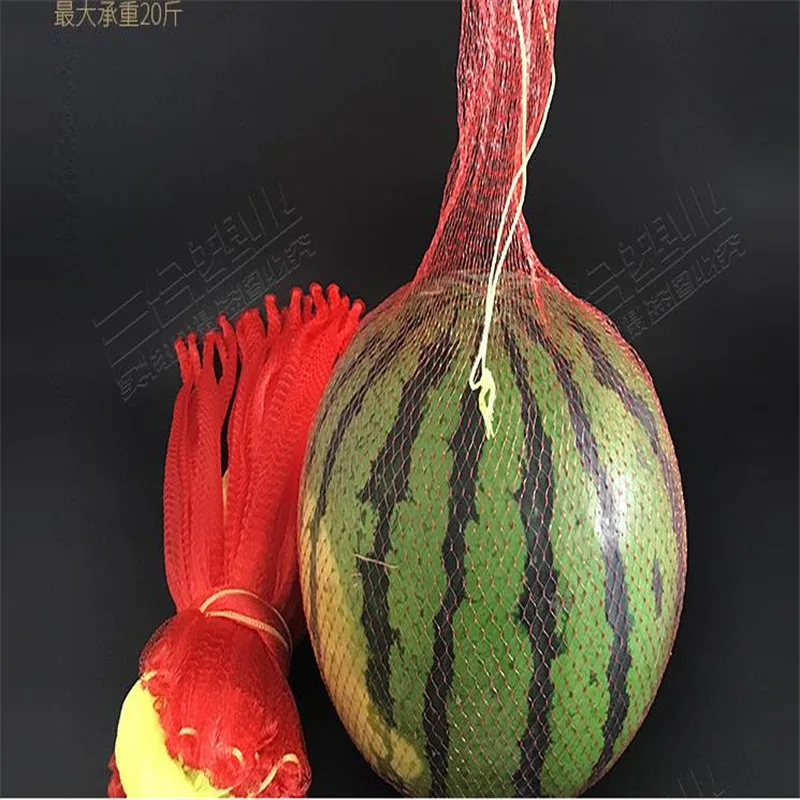 

20 pcs Red plastic mesh bag Fruit and vegetable net bag Home kitchen storage Can Reused Home storage net bag Gardening net bag